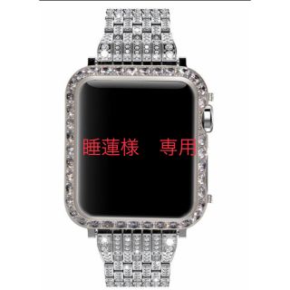 アップルウォッチ(Apple Watch)の睡蓮様　専用(金属ベルト)