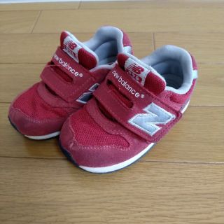 ニューバランス(New Balance)のnew balanceニューバランス　14cm　レッド(スニーカー)