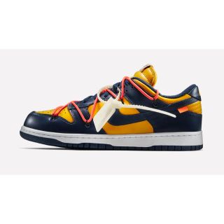 オフホワイト(OFF-WHITE)のOFF-WHITE × NIKE DUNK LOW 28.5㎝(スニーカー)