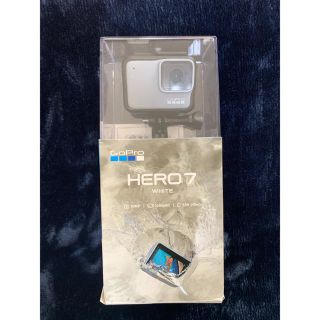 ゴープロ(GoPro)のGoProゴープロ  HERO7 WHITE 保証あり　(コンパクトデジタルカメラ)