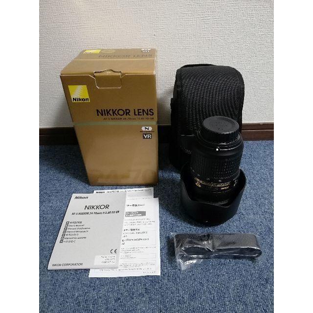 カメラ【超美品】 AF-S NIKKOR 24-70mm f/2.8E ED VR