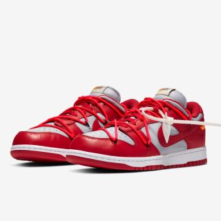 ナイキ(NIKE)の希少サイズ OFF-WHITE × NIKE DUNK LOW LTHR 24(スニーカー)