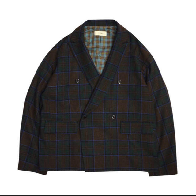 JIEDA PLAID TAILORED JACKET セットアップ