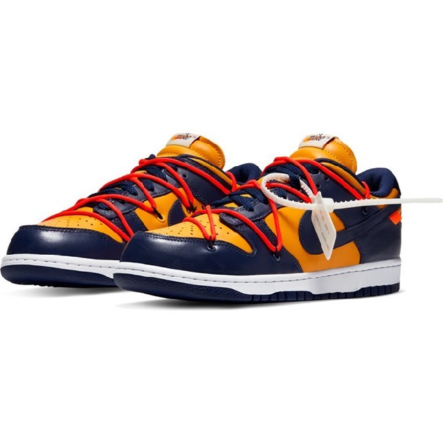 nike off-white dunk low navy 26.5cm