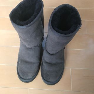 アグ(UGG)のUGG ムートンブーツ　ブラウン　24㎝(ブーツ)