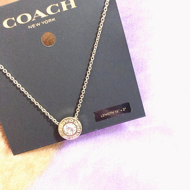 COACH(コーチ)の新品COACH サンバーストネックレス ゴールド レディースのアクセサリー(ネックレス)の商品写真