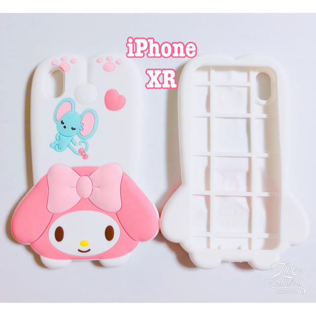 マイメロディ(マイメロディ)の新品 ♡ マイメロ iPhoneXR ケース 白 スマホ/家電/カメラのスマホアクセサリー(iPhoneケース)の商品写真