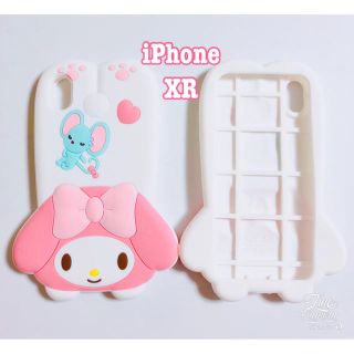 マイメロディ(マイメロディ)の新品 ♡ マイメロ iPhoneXR ケース 白(iPhoneケース)