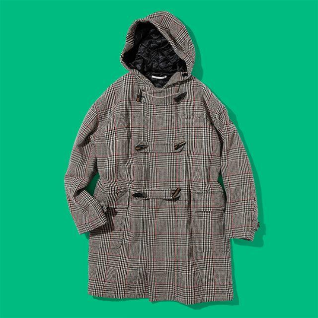 Stella McCartney - STELLA McCARTNEY 名作チェックダッフルコート 46