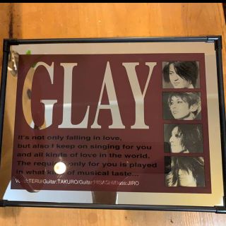 GLAY 壁掛け鏡　ウォールミラー(壁掛けミラー)