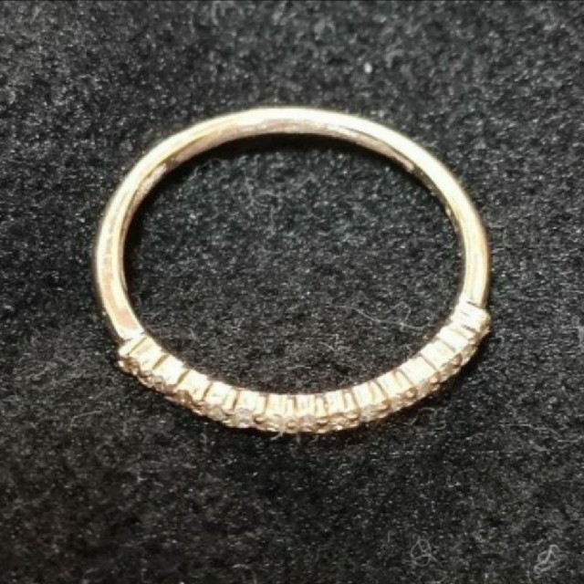 ダイヤモンド18金リング レディースのアクセサリー(リング(指輪))の商品写真