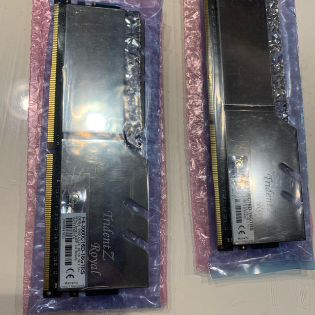 gskill ddr4 8g*2 計16gスマホ/家電/カメラ