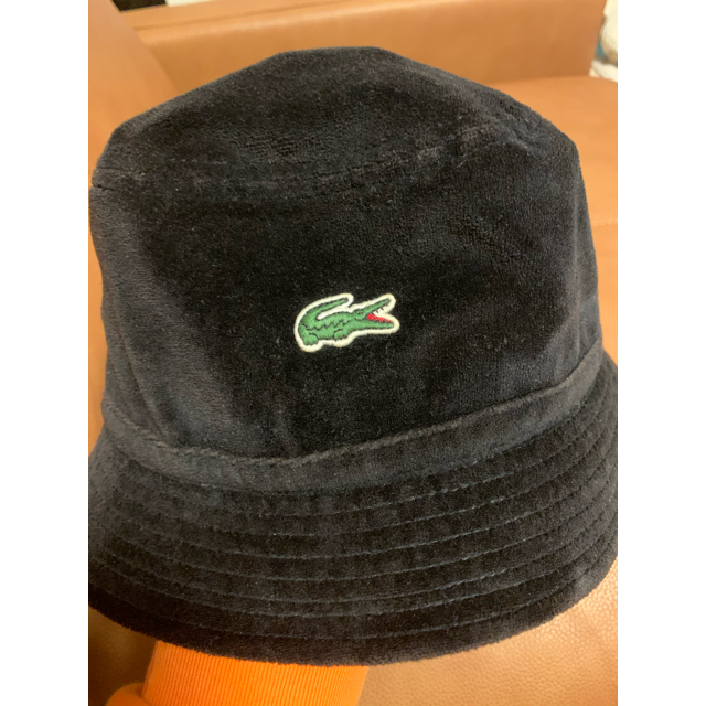 supreme lacoste バケットハット　ブラック　シュプリーム　ラコステ