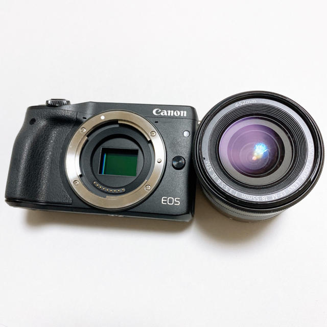 Canon(キヤノン)のCanon eos m3 スマホ/家電/カメラのカメラ(ミラーレス一眼)の商品写真