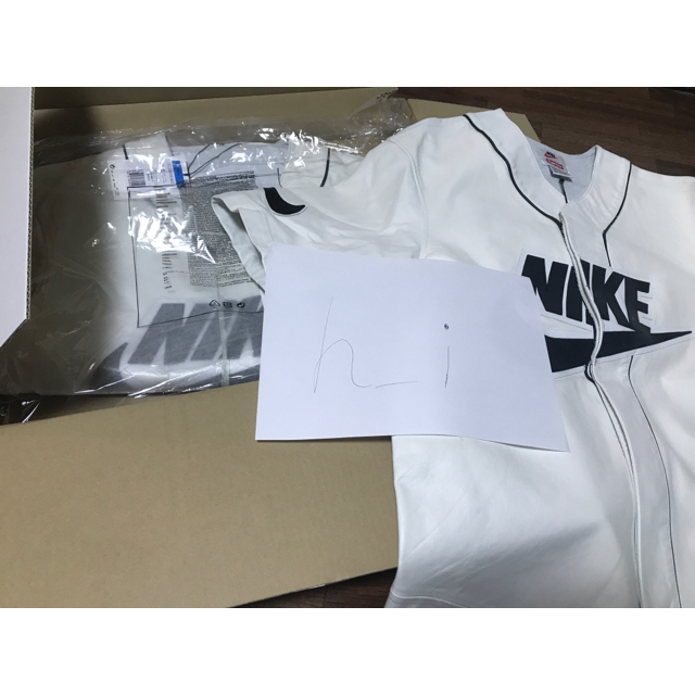 Supreme/Nike Leather Baseball Jersey 3