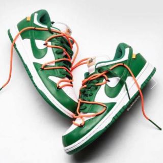 ナイキ(NIKE)のOFF-WHITE × NIKE DUNK LOW (スニーカー)