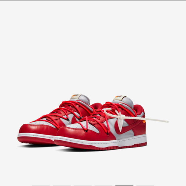 OFF WHITE X NIKE Dunk lowスニーカー