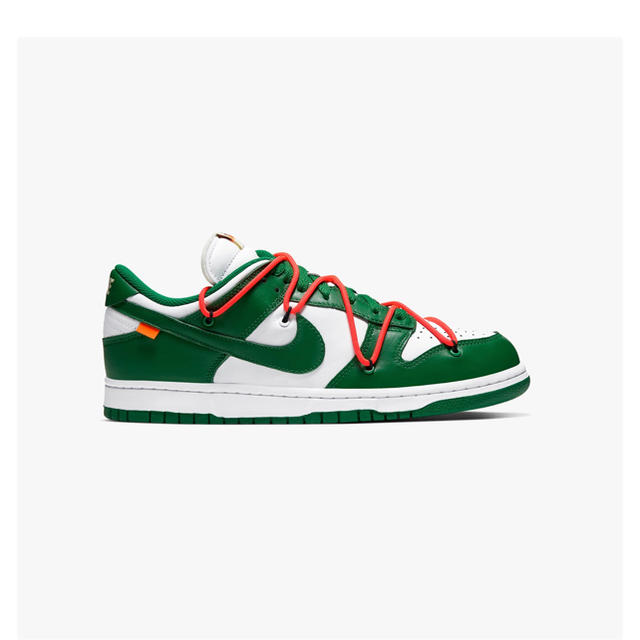 NIKE DUNK LOW LTHR / OW Pine Green 27cmスニーカー