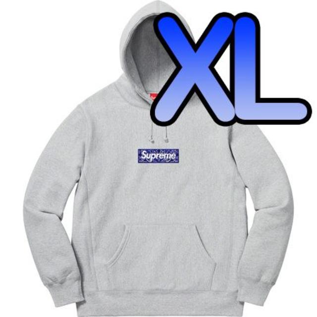 Supreme - XL 19fw Supreme Bandana Box Logo Hooded