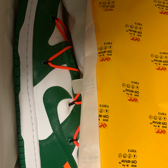 28cm ダンクLOW nike× off white 1