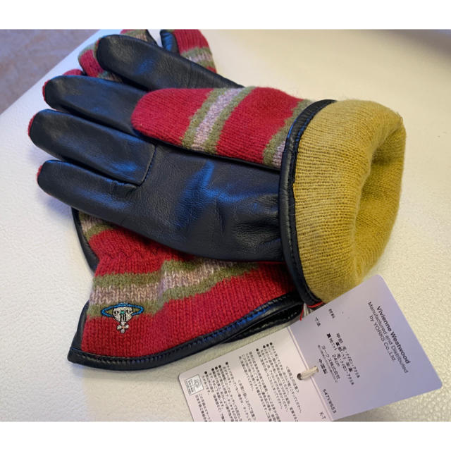 Vivienne Westwood(ヴィヴィアンウエストウッド)の国内正規新品Vivienne Westwood ウール/羊革/ 紳士手袋 メンズのファッション小物(手袋)の商品写真