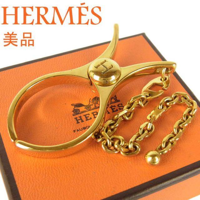 Hermes(エルメス)のエルメス 美品 フィルー グローブ ホルダー キーホルダー バッグ チャーム レディースのファッション小物(手袋)の商品写真