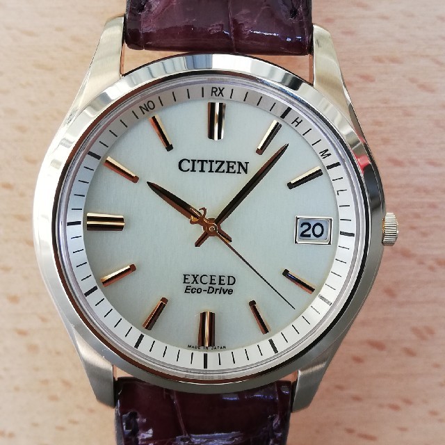 モンクレール ダウンベスト スーパーコピー時計 | CITIZEN - エクシード　超軽量38g　電波　エコドライブ　シチズン　ソーラーの通販 by Aki'shop