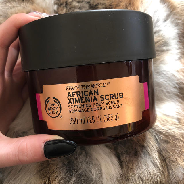 THE BODY SHOP(ザボディショップ)の□THE BODY SHOP□ AFRICAN XIMENIA SCRUB コスメ/美容のボディケア(ボディスクラブ)の商品写真