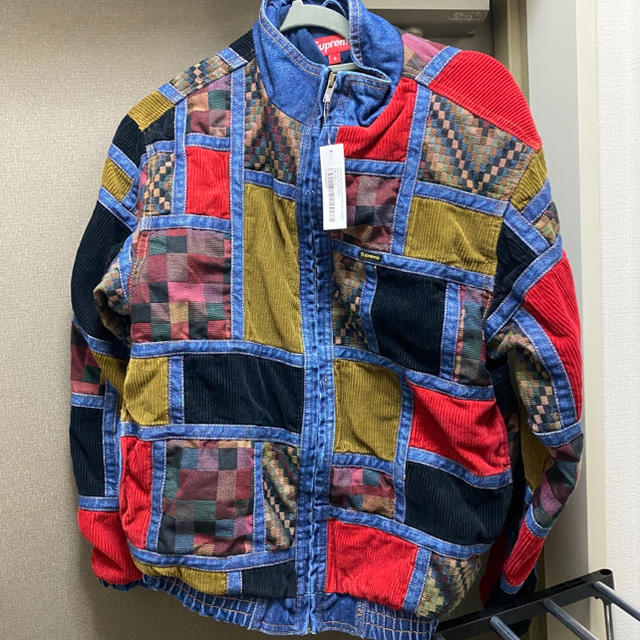 Supreme Corduroy Patchwork Denim Jacket