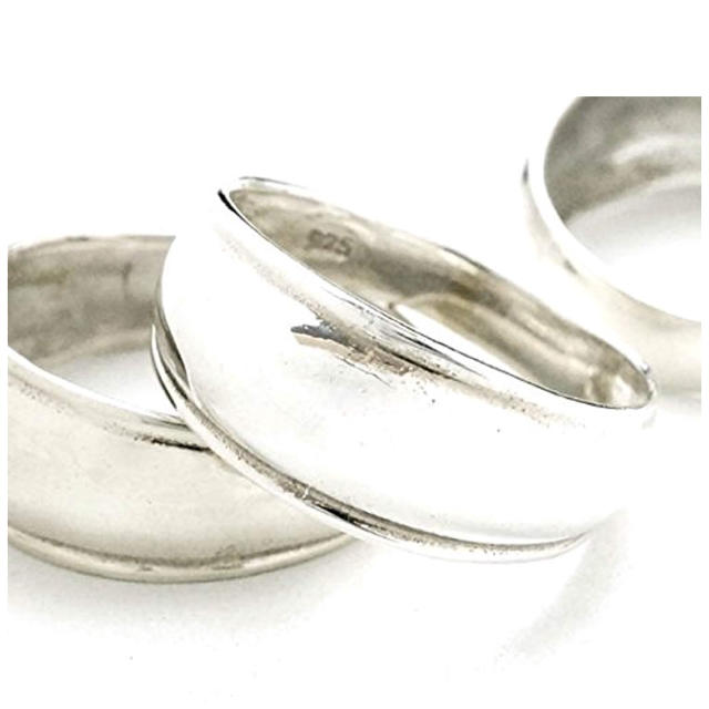 silver(シルバー) 925 リング 17号 メンズのアクセサリー(リング(指輪))の商品写真