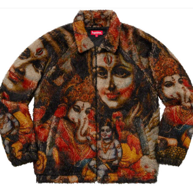 supreme Ganesh Faux Fur Jacket