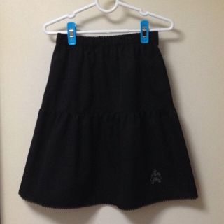 MIHOMATSUDA 黒スカート 美品(ひざ丈スカート)