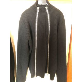 ジョンローレンスサリバン(JOHN LAWRENCE SULLIVAN)のfront zipped knit sweater(ニット/セーター)