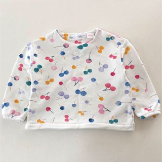 ザラ(ZARA)のさくらんぼ柄トレーナー  ZARA Baby(Tシャツ/カットソー)