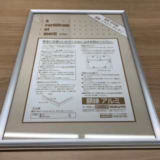 コクヨ(コクヨ)のコクヨ 掲示板パネル シンプルフレームA3 シルバー(絵画額縁)