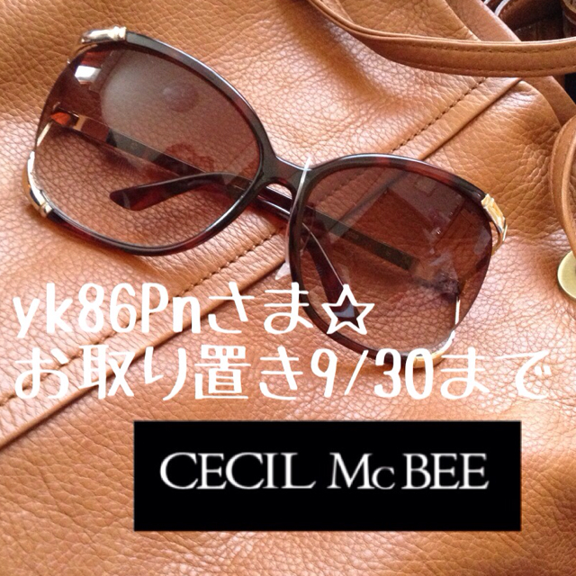 CECIL McBEE(セシルマクビー)のCECIL Mc BEEサングラス レディースのファッション小物(サングラス/メガネ)の商品写真