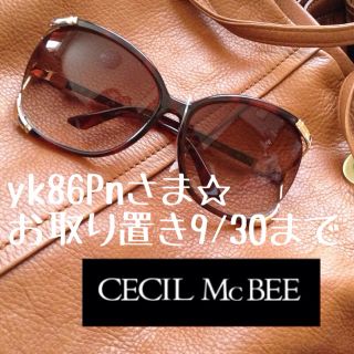 セシルマクビー(CECIL McBEE)のCECIL Mc BEEサングラス(サングラス/メガネ)