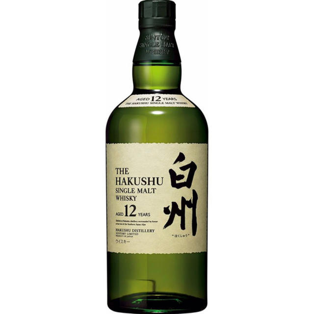 サントリー(サントリー)の白州12年 未開封　700ml 食品/飲料/酒の酒(ウイスキー)の商品写真