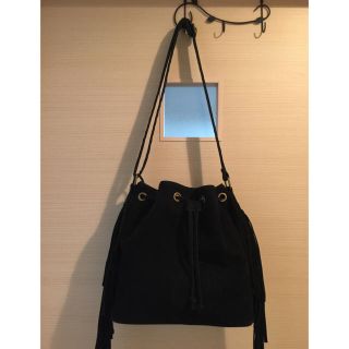 アングリッド(Ungrid)のフェイススエードフリンジBAG(ショルダーバッグ)