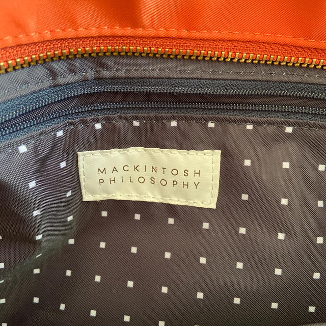 MACKINTOSH PHILOSOPHY(マッキントッシュフィロソフィー)のマッキントッシュ　テラコッタ　バック　新品 レディースのバッグ(トートバッグ)の商品写真