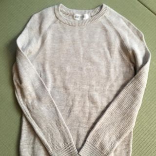 エイチアンドエム(H&M)のH&Mキッズコットンニットセーター150(ニット)