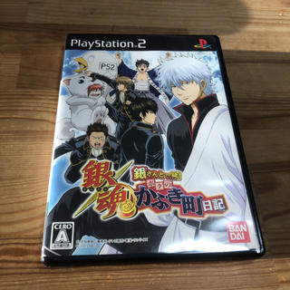 プレイステーション2(PlayStation2)の銀魂 銀さんと一緒ボクのかぶき町日記 プレ２(アニメ/ゲーム)