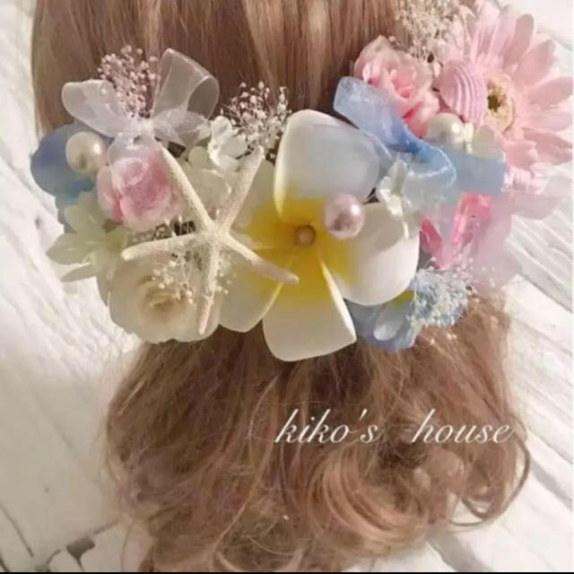 マーメイド 髪飾り ヘッドドレス 貝 スターフィッシュの通販 by kiko's