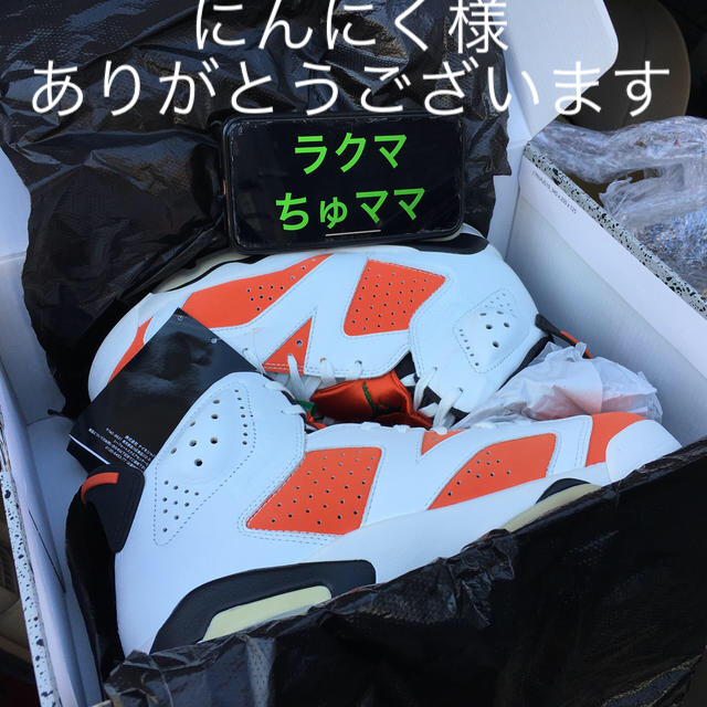 NIKE(ナイキ)の新品 NIKE AIRJORDAN6"ゲータレード" us8 26cm メンズの靴/シューズ(スニーカー)の商品写真