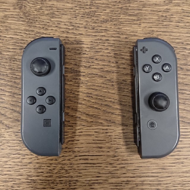 Switchjoy-con　グレー　左右　ストラップ付き