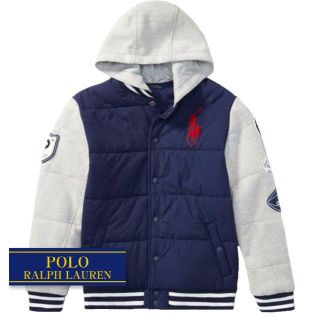 ラルフローレン(Ralph Lauren)の☆新品☆ 140 ラルフローレン フーデッドハイブリッド ジャケット 9024(ジャケット/上着)