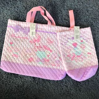 サンリオ(サンリオ)のサンリオ ぼんぼんリボンちゃん 入園セット  新品(通園バッグ)