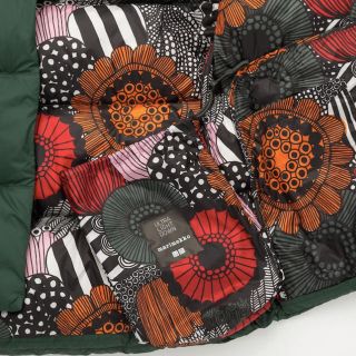 【日本未発売】海外限定コラボ Marimekko ウルトラライトダウン