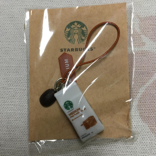 Starbucks Coffee(スターバックスコーヒー)の非売品！スターバックス ストラップ スマホ/家電/カメラのスマホアクセサリー(ストラップ/イヤホンジャック)の商品写真