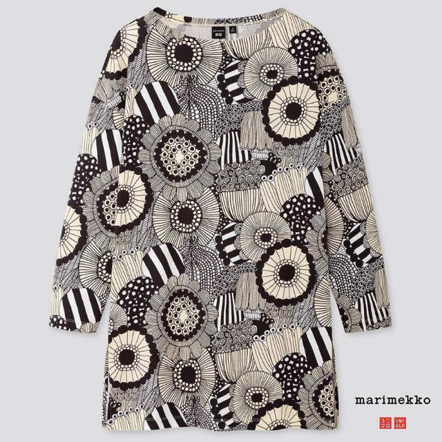 【日本未発売】海外限定コラボ Marimekko チュニックXL